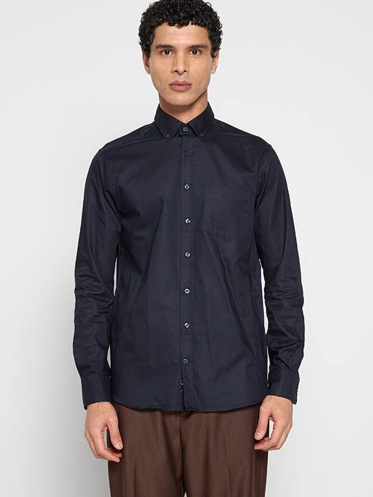 Foto van product Overhemd Bugatti donkerblauw