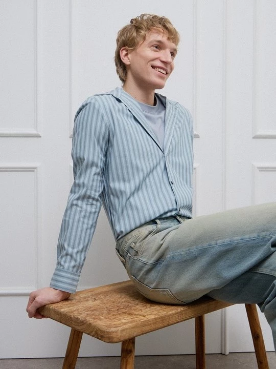Foto van product Overhemd Calvin Klein blauw