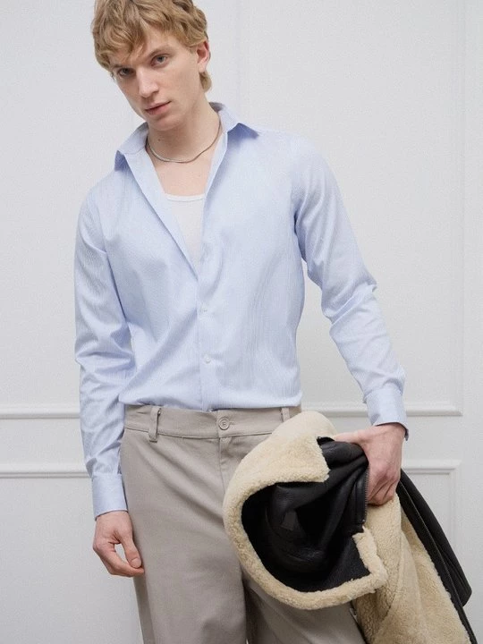 Foto van product Overhemd Calvin Klein blauw