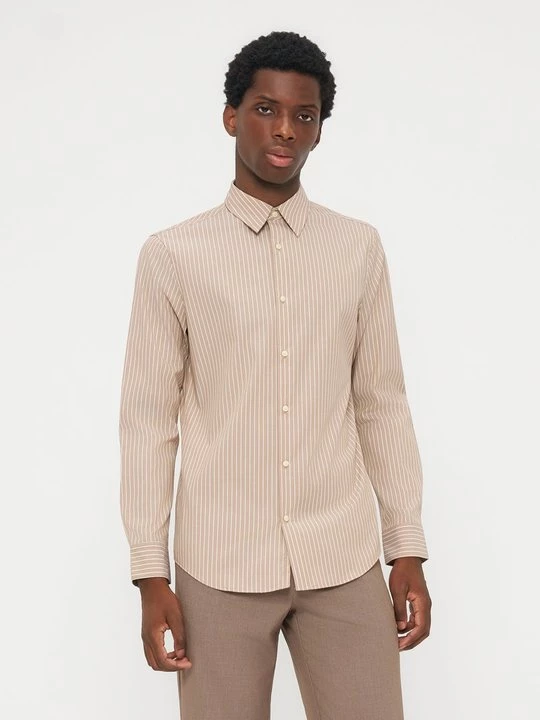 Foto van product Overhemd Calvin Klein bruin