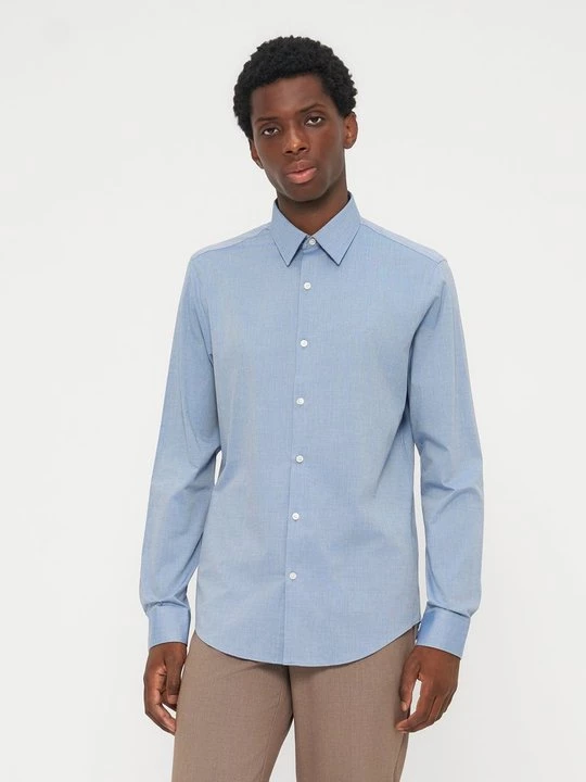 Foto van product Overhemd Calvin Klein donkerblauw