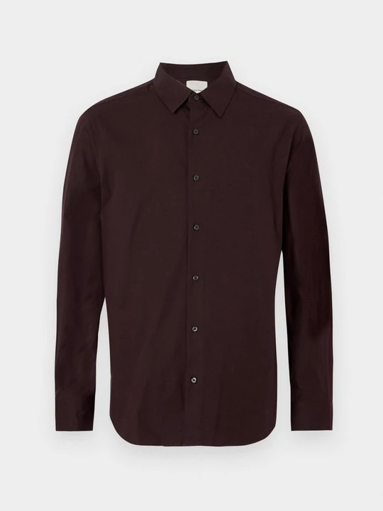 Foto van product Overhemd Calvin Klein donkerbruin
