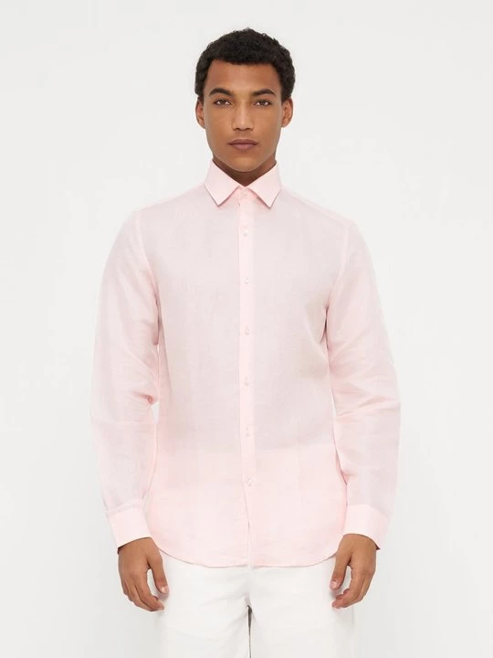 Foto van product Overhemd Calvin Klein donkerroze