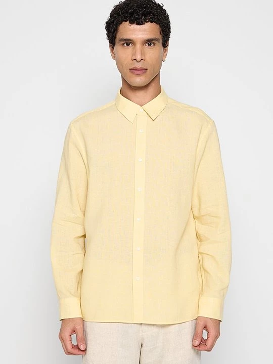 Foto van product Overhemd Calvin Klein geel