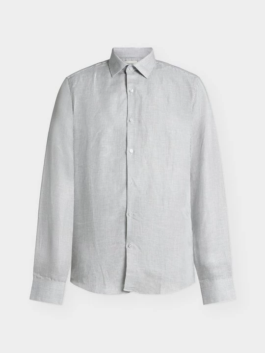 Foto van product Overhemd Calvin Klein gemêleerd zwart