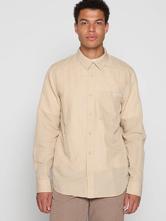 Foto van product Overhemd Calvin Klein Jeans beżowy