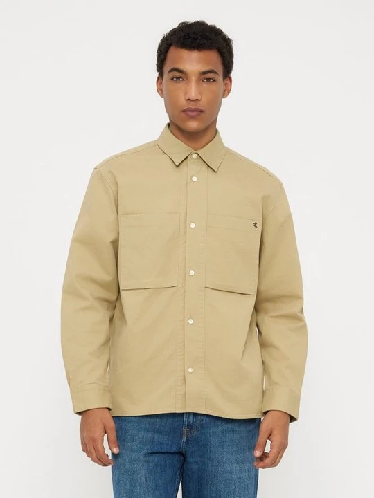 Foto van product Overhemd Calvin Klein Jeans beżowy