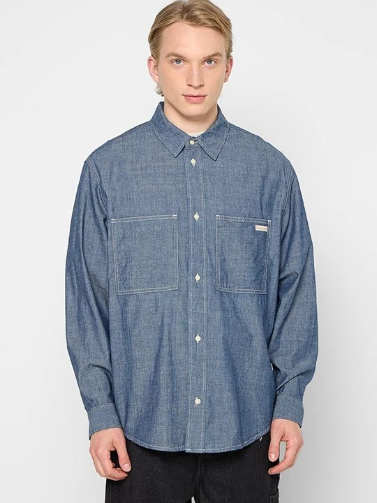 Foto van product Overhemd Calvin Klein Jeans blauw