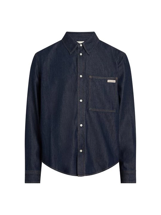 Foto van product Overhemd Calvin Klein Jeans donkerblauw