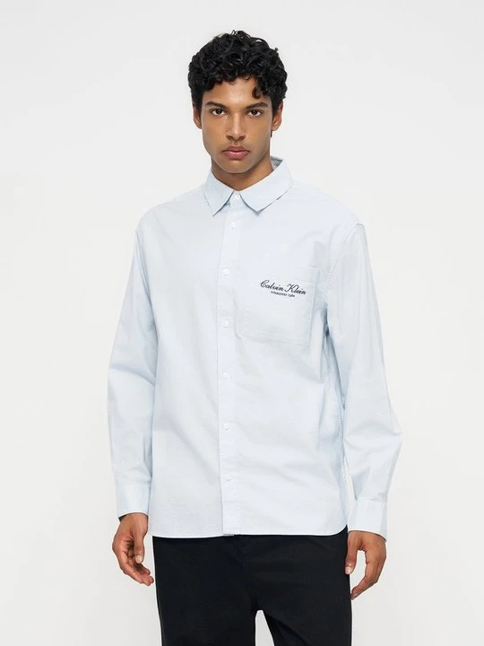 Foto van product Overhemd Calvin Klein Jeans lichtblauw