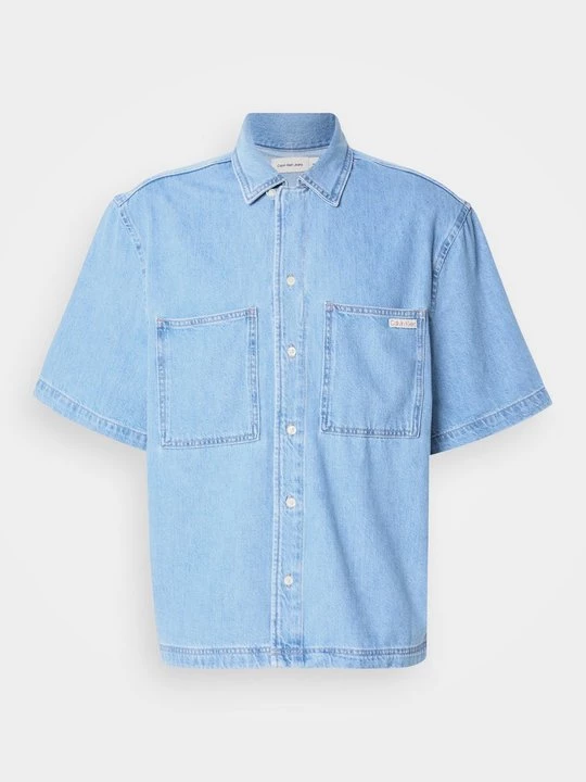 Foto van product Overhemd Calvin Klein Jeans lichtblauw denim