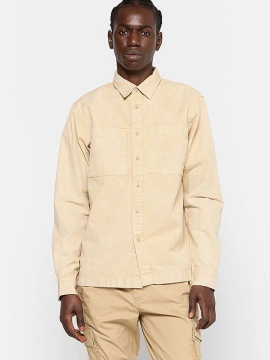 Foto van product Overhemd Calvin Klein Jeans zandkleur