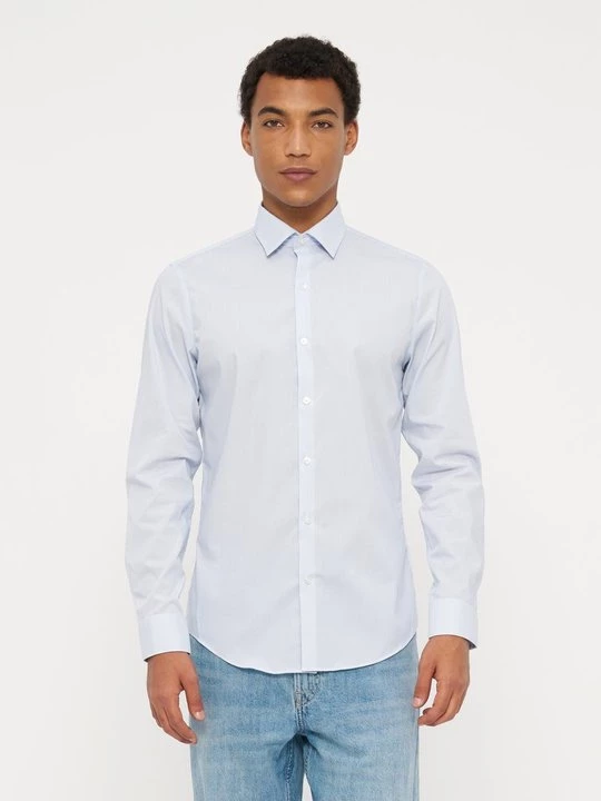 Foto van product Overhemd Calvin Klein lichtblauw