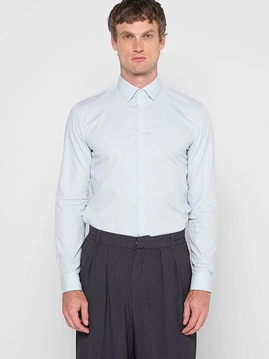 Foto van product Overhemd Calvin Klein lichtblauw