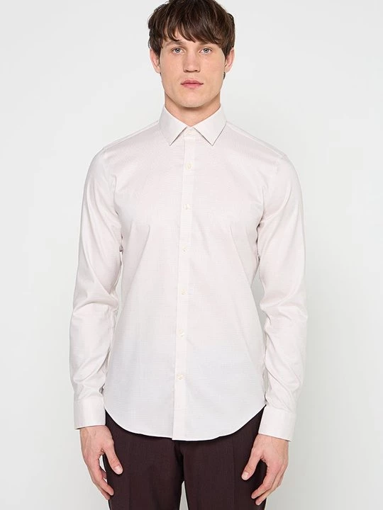Foto van product Overhemd Calvin Klein taupe