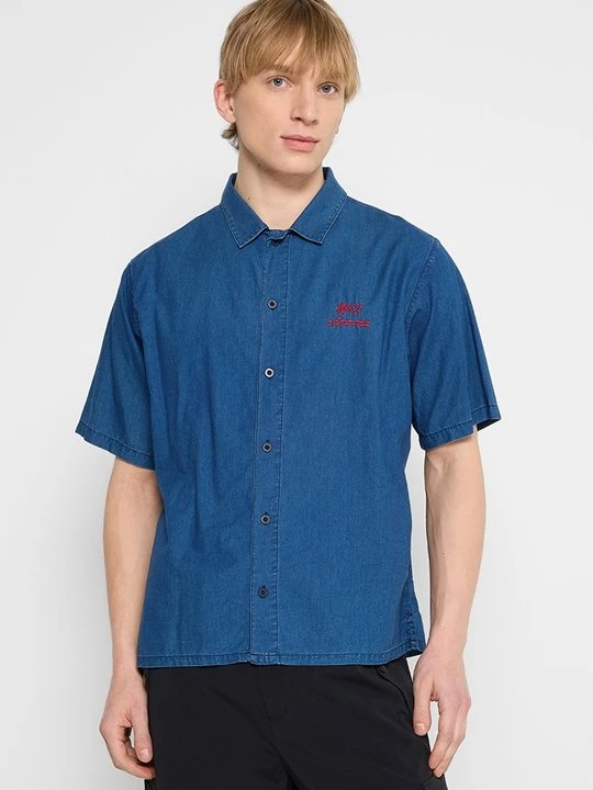 Foto van product Overhemd Denham blauw