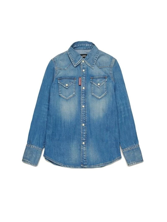 Foto van product Overhemd Dsquared2 blauw