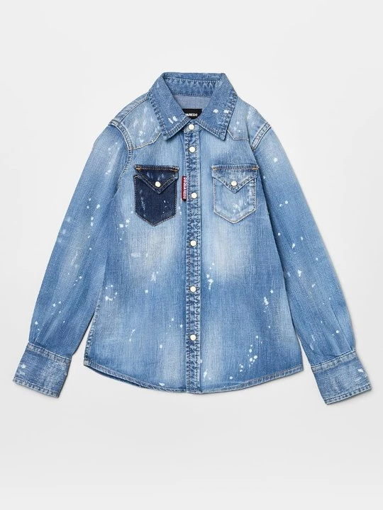 Foto van product Overhemd Dsquared2 blauw