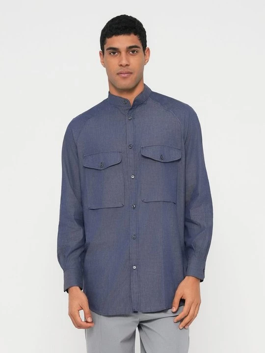 Foto van product Overhemd Emporio Armani blauw