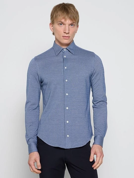 Foto van product Overhemd Emporio Armani blauw