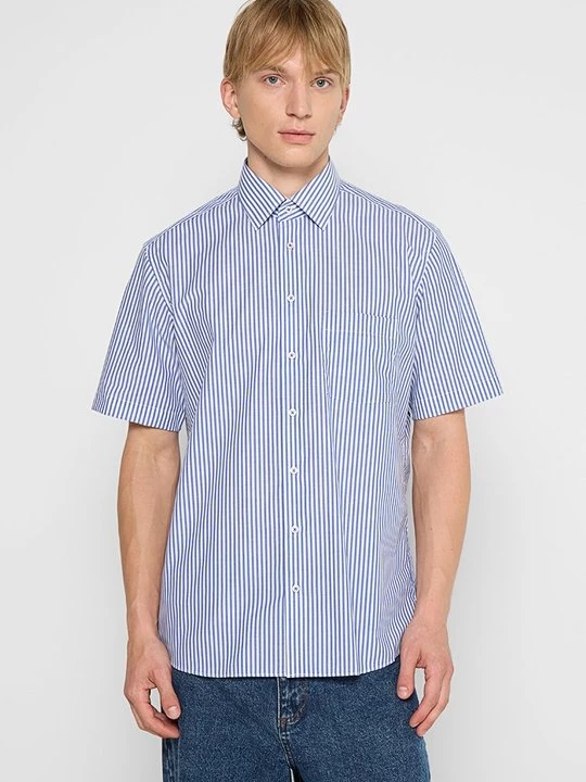 Foto van product Overhemd Eterna blauw