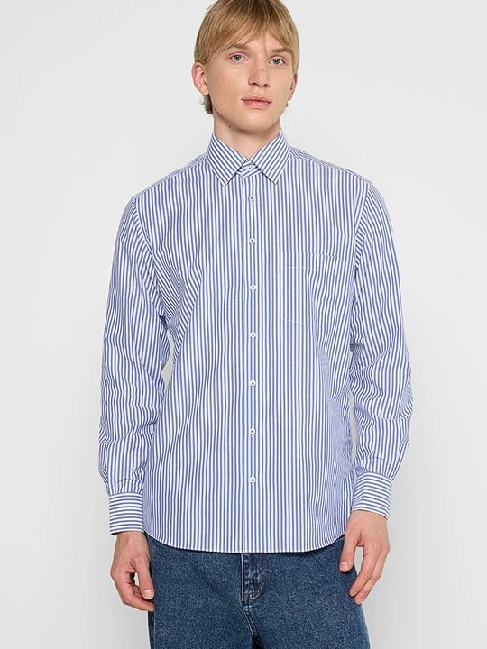 Foto van product Overhemd Eterna blauw