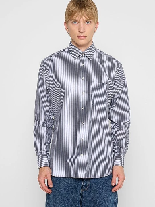 Foto van product Overhemd Eterna donkerblauw