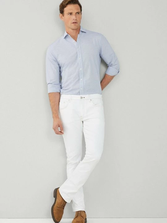 Foto van product Overhemd Hackett London blauw