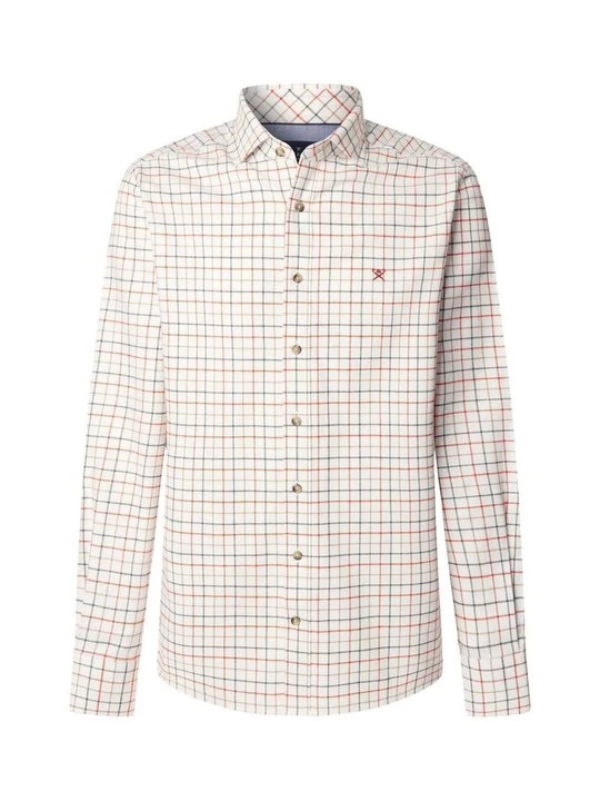 Foto van product Overhemd Hackett London burned-orange denim
