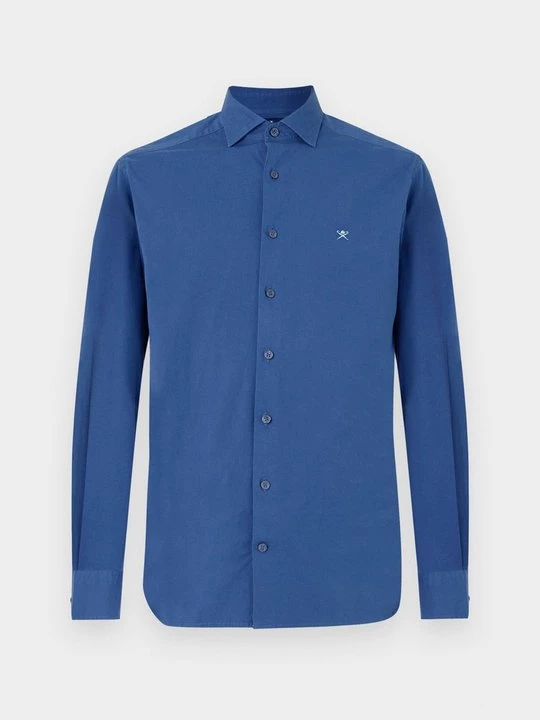 Foto van product Overhemd Hackett London donkerblauw