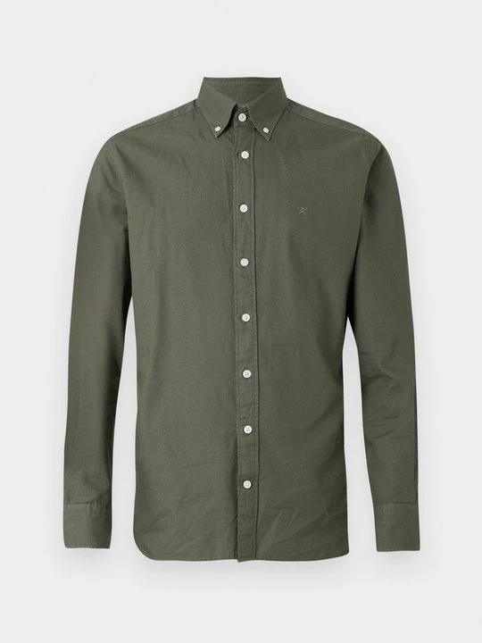 Foto van product Overhemd Hackett London donkergroen