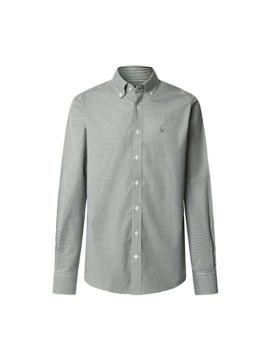 Foto van product Overhemd Hackett London donkergroen