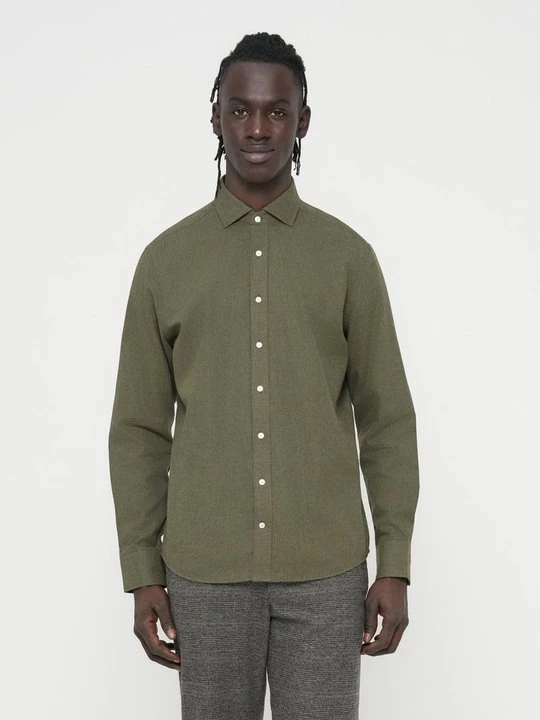 Foto van product Overhemd Hackett London kaki