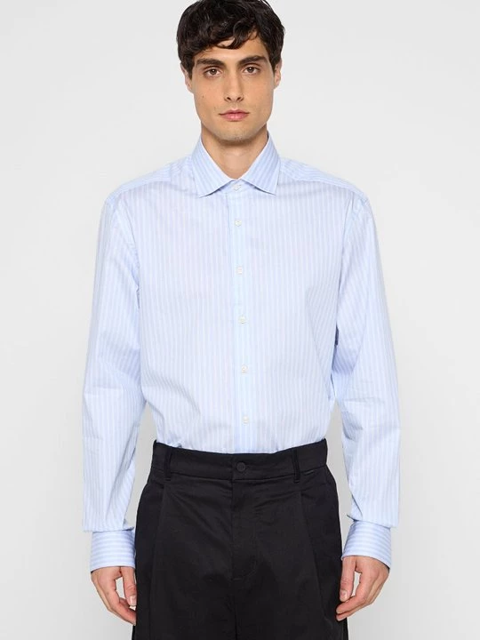 Foto van product Overhemd Hackett London lichtblauw
