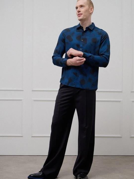 Foto van product Overhemd Hugo donkerblauw
