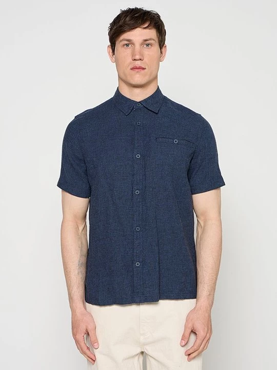 Foto van product Overhemd INDICODE donkerblauw
