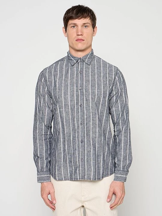 Foto van product Overhemd INDICODE donkerblauw