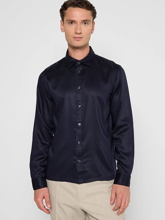 Foto van product Overhemd Jack&Jones donkerblauw