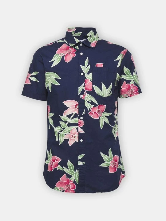 Foto van product Overhemd Jack&Jones donkerblauw