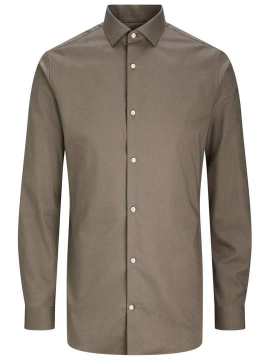 Foto van product Overhemd Jack&Jones donkerbruin