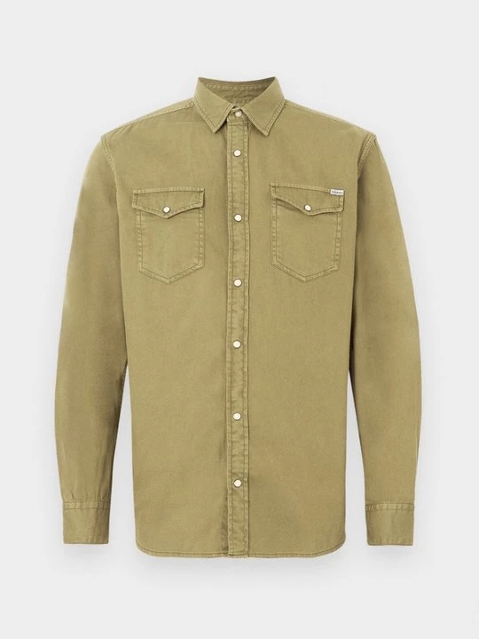 Foto van product Overhemd Jack&Jones donkergroen
