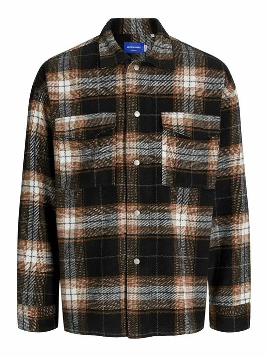 Foto van product Overhemd Jack&Jones gemêleerd zwart
