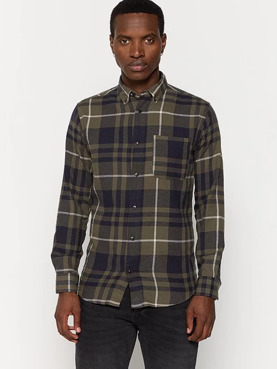 Foto van product Overhemd Jack&Jones kaki