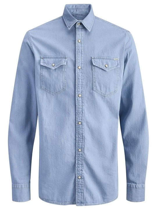 Foto van product Overhemd Jack&Jones lichtblauw
