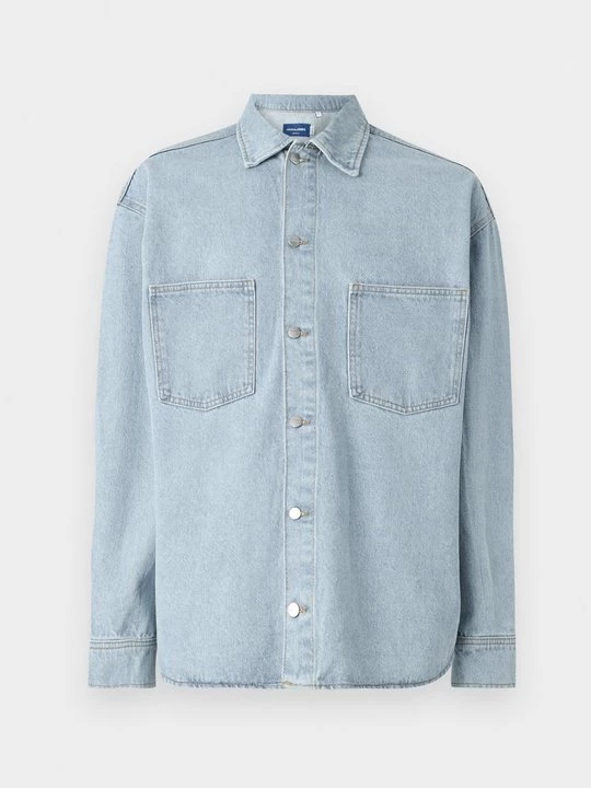 Foto van product Overhemd Jack&Jones lichtblauw denim