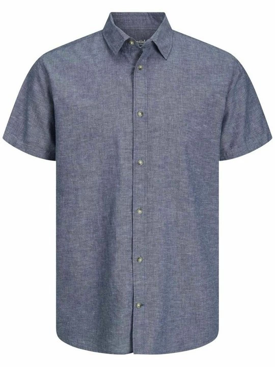 Foto van product Overhemd Jack&Jones lichtblauw gemêleerd