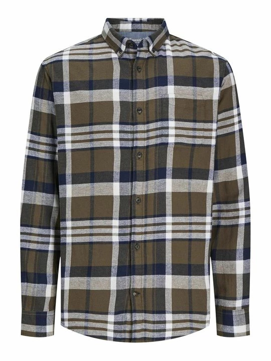 Foto van product Overhemd Jack&Jones lichtbruin