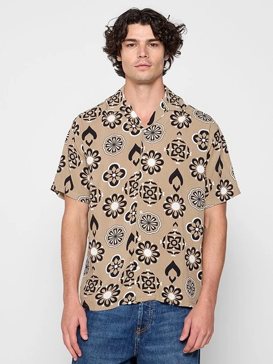 Foto van product Overhemd Jack&Jones lichtbruin