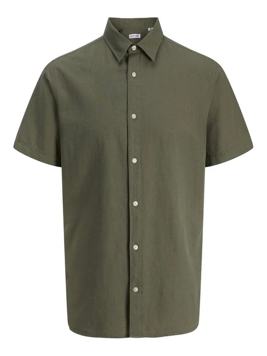 Foto van product Overhemd Jack&Jones olijfgroen