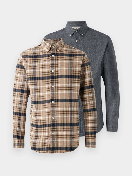 Foto van product Overhemd Jack&Jones taupe
